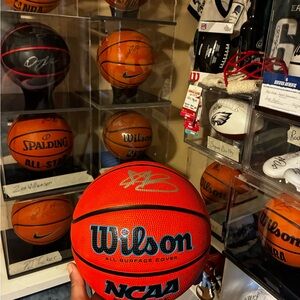 NCAA Ace Bailey Autographed Basketball
Utah Jazz First Round Draft Pick